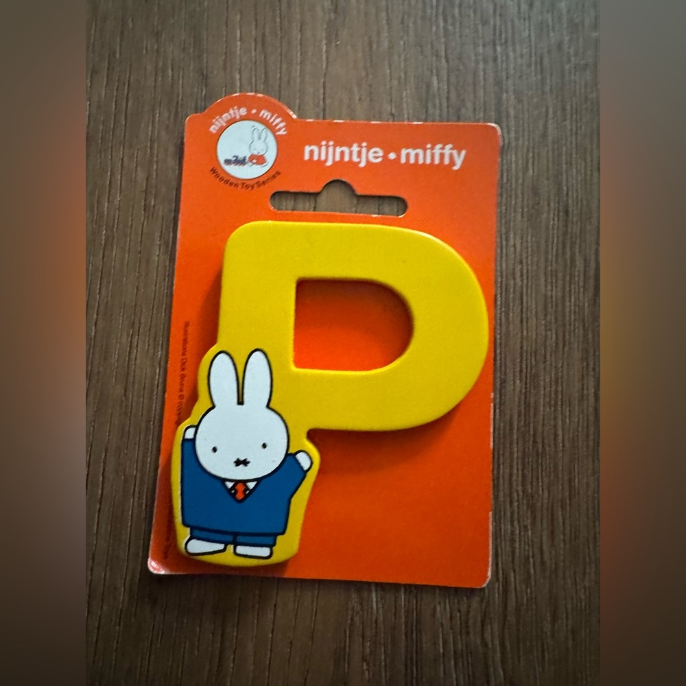MIFFY-Imported (NWT) Character Letter Plaque